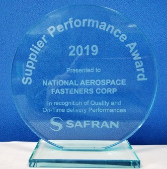 Read more about the article Safran Supplier Performance Award 2019